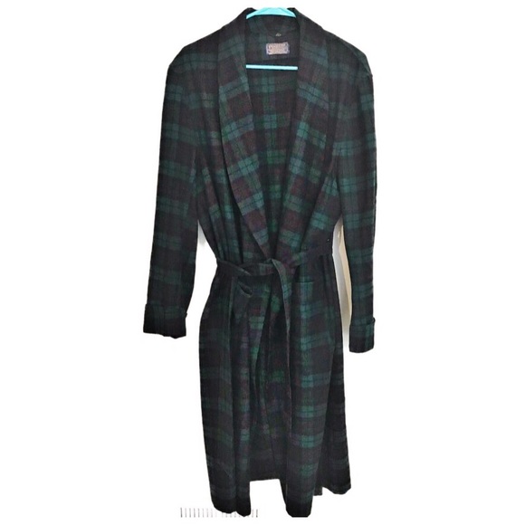 pendleton men's wool robe